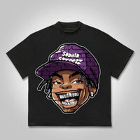Harajuku Letter Graphic T Shirts Y2k Tops Men Women High Street Oversized T Shirt Pro Choice Streetwear Vintage Tee Clothing - 19 / XXXL